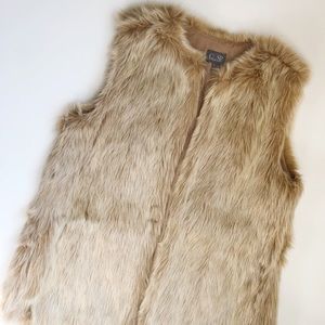 Neiman Marcus Cusp Fur Vest